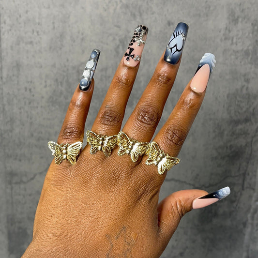 Lavish Butterfly Ring