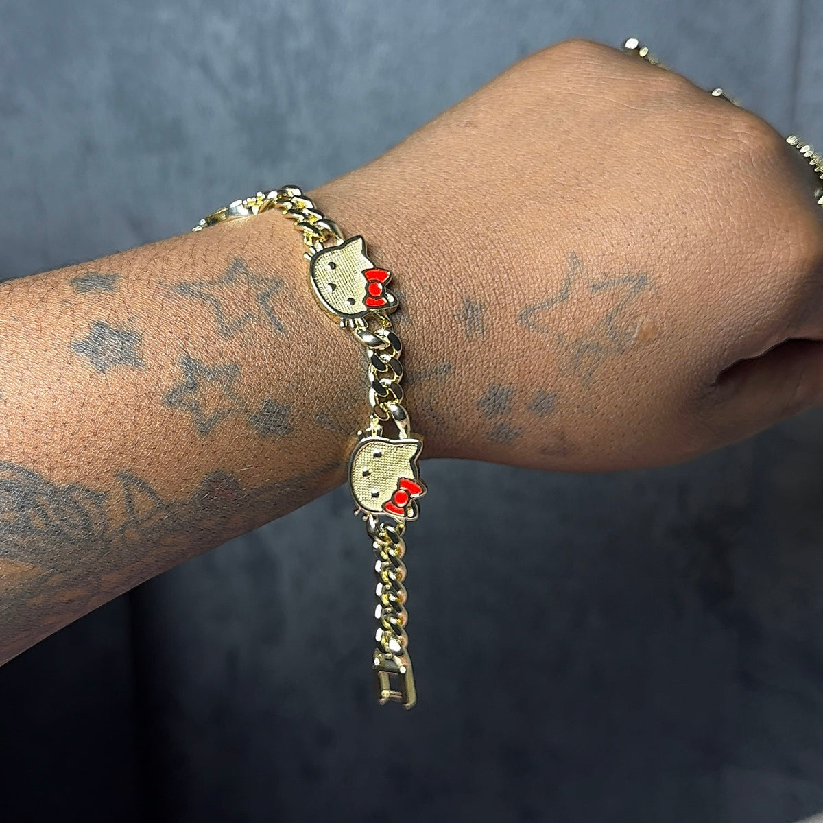 Pretty Little Kitten 3 face Bracelet