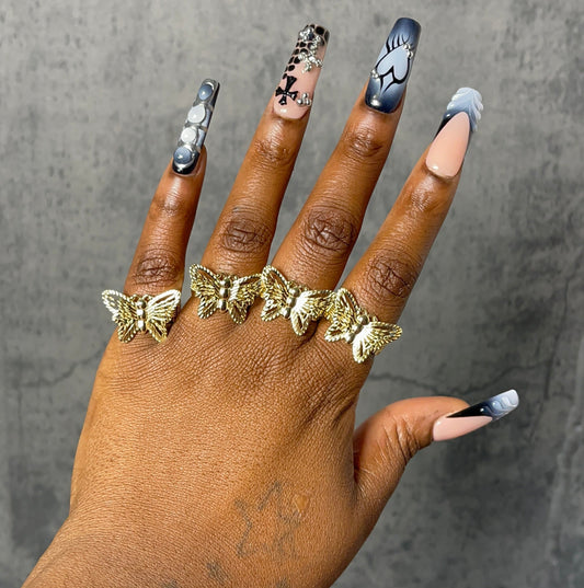 Lavish Butterfly Ring