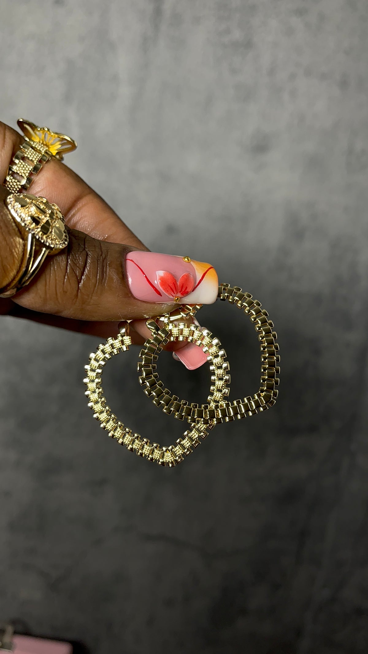 Rollie Heart Hoops